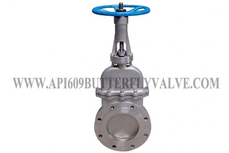 Completed Closed Bonneted Design Bolted Bonnet Metal Seated Knife Valve