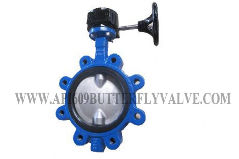 Full Lug Type 2 Pieces Stem SS Disc API609 Butterfly Valve