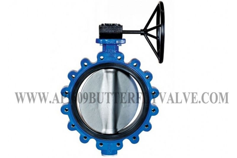 Gear Operatin Cast Iron JIS 10K Drilled API609 Butterfly Valve
